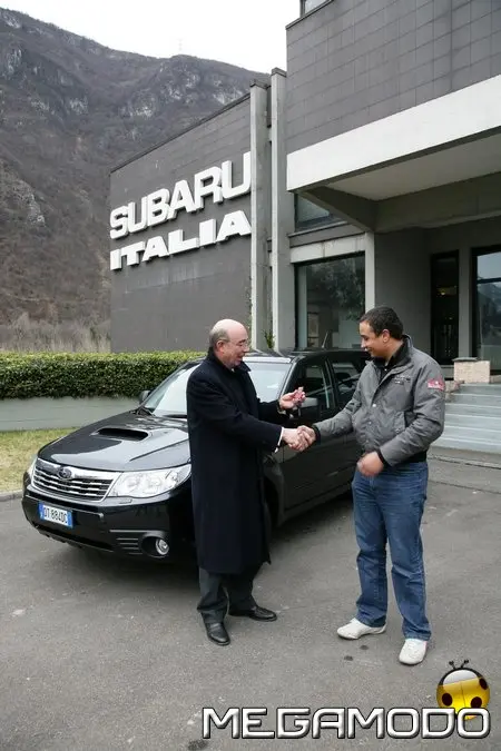 Subaru Italia premia il vincitore del gioco