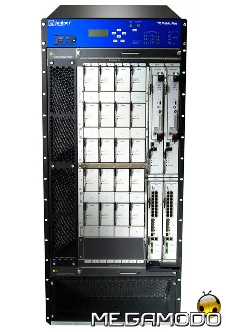 Juniper Networks TX Matrix Plus, core router multi-chassis