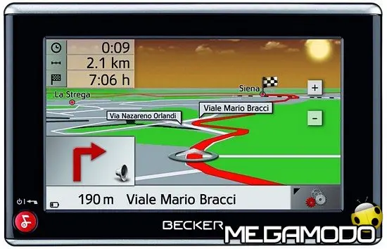 Becker Z 102, il nuovo navigatore satellitare