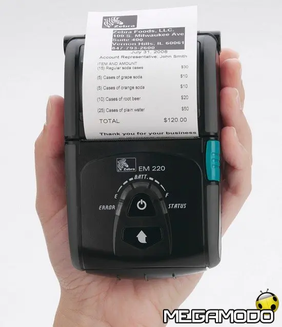 Zebra EM 220, stampante per codici a barre e ricevute