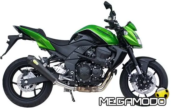 Un cono nero Exan per la Kawasaki Z 750