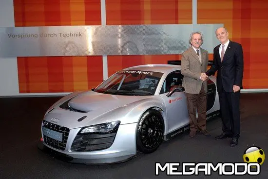 Consegnata la prima Audi R8 LMS