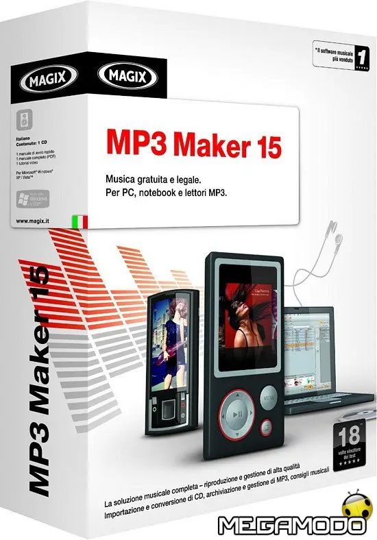 Nuovo Magix MP3 Maker 15