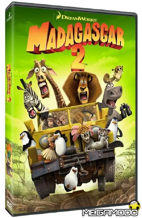 Madagascar 2 in DVD e Blu Ray