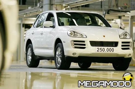 Diesel il 250.000° Porsche Cayenne