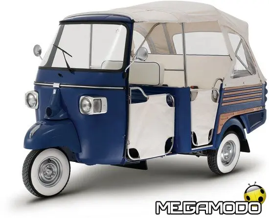 Ape Calessino protagonista al Salone del Mobile