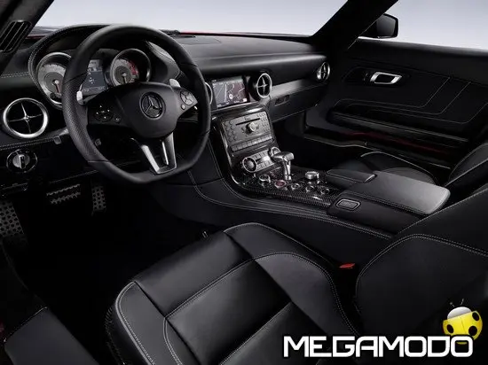 Mercedes-Benz SLS AMG, gli interni 