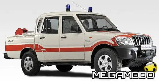 Mahindra Goa 4x4, versione anti-incendio del pick-up 