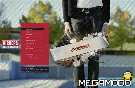 Kickers sfoggia sul web un nuovo look
