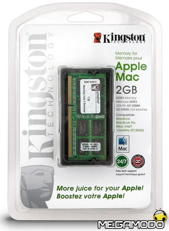 Kingston Technology per gli utenti Apple Mac 