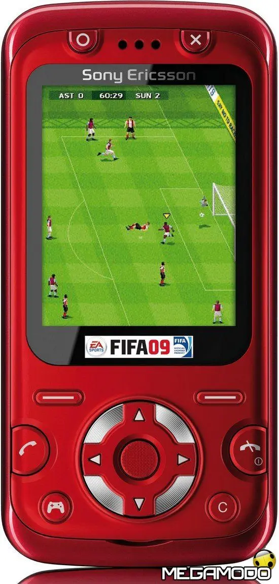 Sony Ericsson F305 FIFA09 Edition, con Motion Gaming