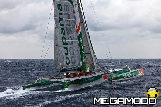Nuovo record per il trimarano Groupama 3