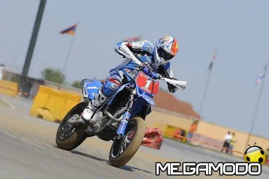 Davide Gozzini e Andrea Occhini sul podio di Busca