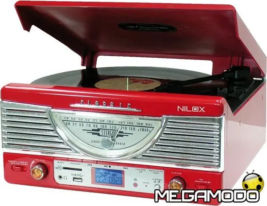 Nilox Vintage NX100R, i vecchi dischi in vinile in mp3