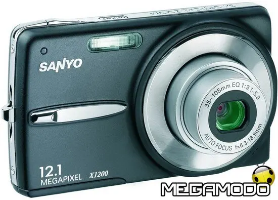 Sanyo VPC-X1200, nuova fotocamera digitale
