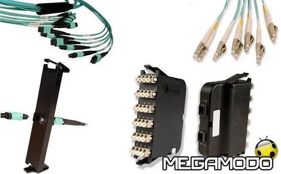 Nuova linea di cablaggi di rete in fibra ottica MTP plug & play