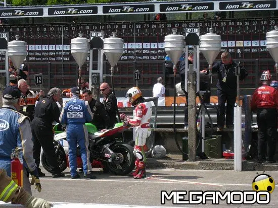 Un problema tecnico ferma Corradi sull'Isola di Man