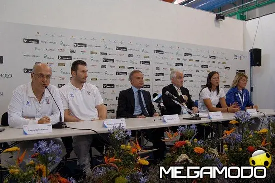 Gianni Petrucci a Casa Italia per i Giochi del Mediterraneo