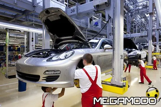 Porsche Panamera, massima efficienza nella produzione