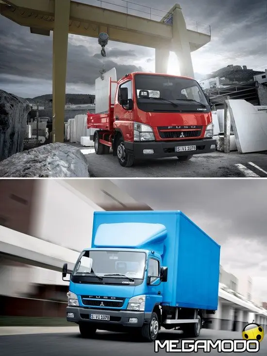 Nuova generazione di autocarri Fuso Canter