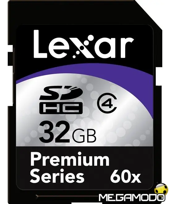 Nuovissime memory card da 32GB di Lexar