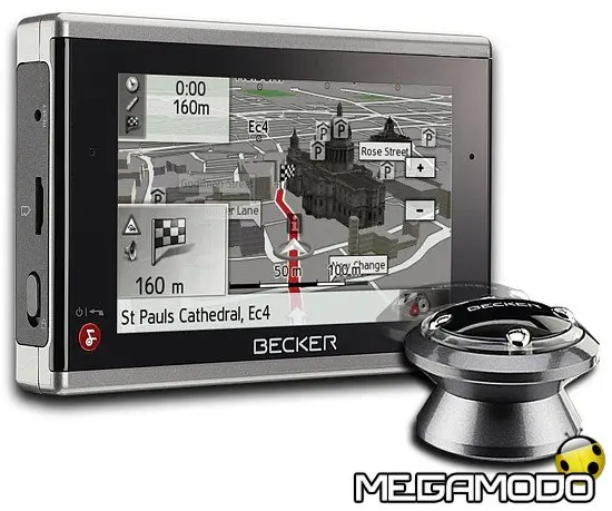 Becker Traffic Assist Z 302, navigatore per gli autotrasportatori