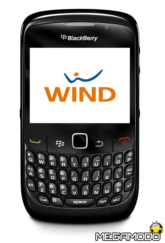 Nuovo BlackBerry Curve 8520 per Wind