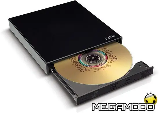 LaCie Portable DVD±RW design by Sam Hecht