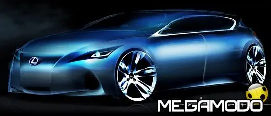 Il prototipo Lexus LF-Ch al Salone di Francoforte 2009