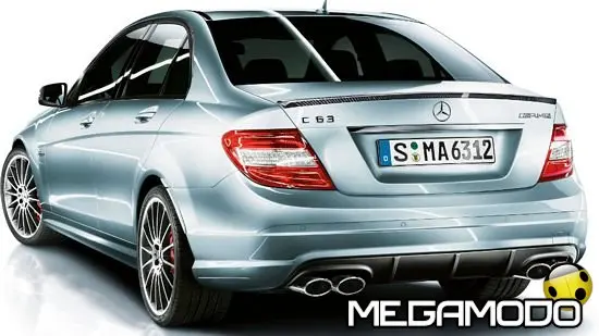 Mercedes-Benz C 63 AMG, più potenza
