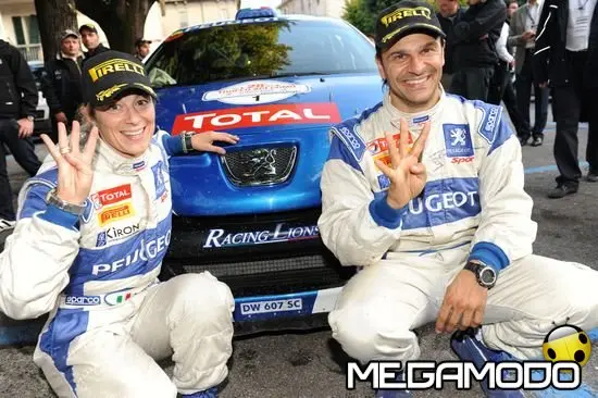 Peugeot Campione d'Italia Piloti e Costruttori