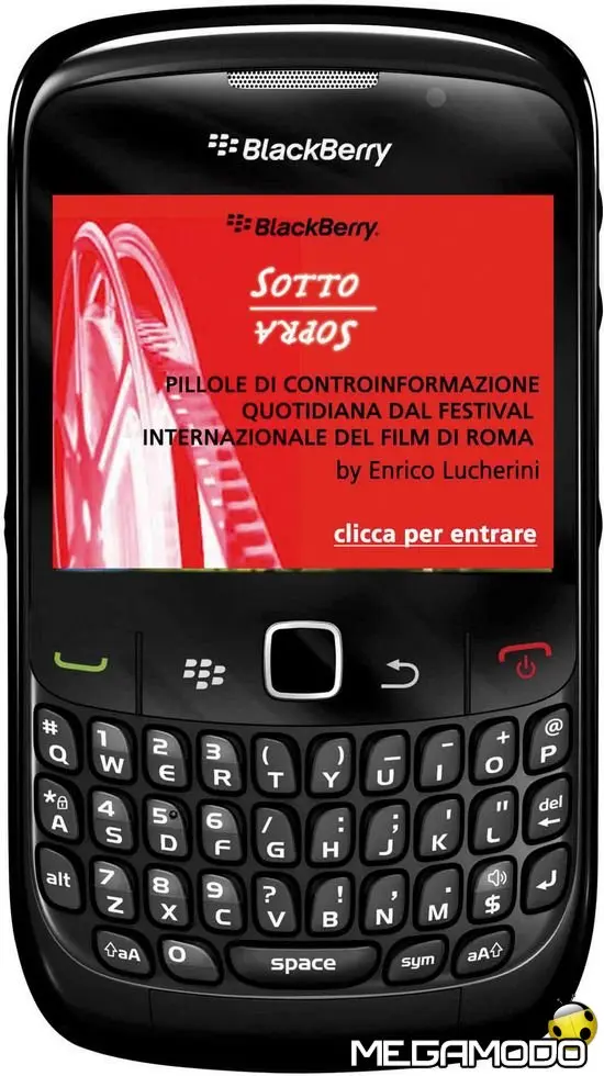 BlackBerry al festival Internazionale del Film di Roma
