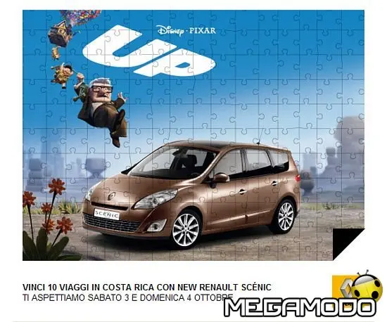 Renault e Disney lanciano il concorso New Scénic TRY-FLY