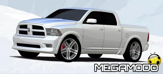 Mopar Dodge Ram Bianco, versione Sport 1500 MY 2009