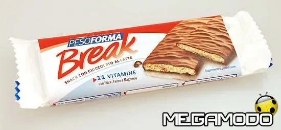 Pesoforma Break al cioccolato al latte, pausa leggere e golosa