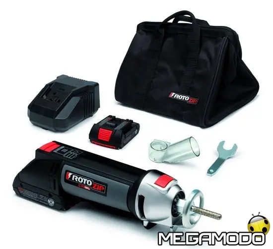 Rotozip CR18L, seghetto a spirale cordless