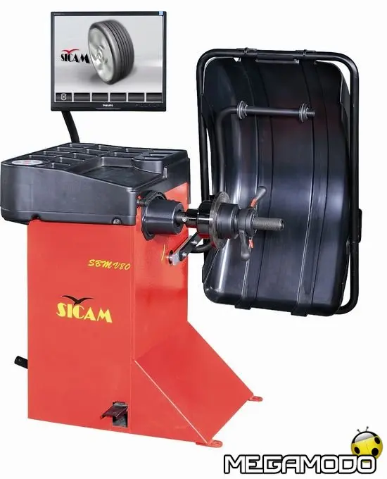 Sicam SBM V80, l'equilibratrice automatica salva-spazio