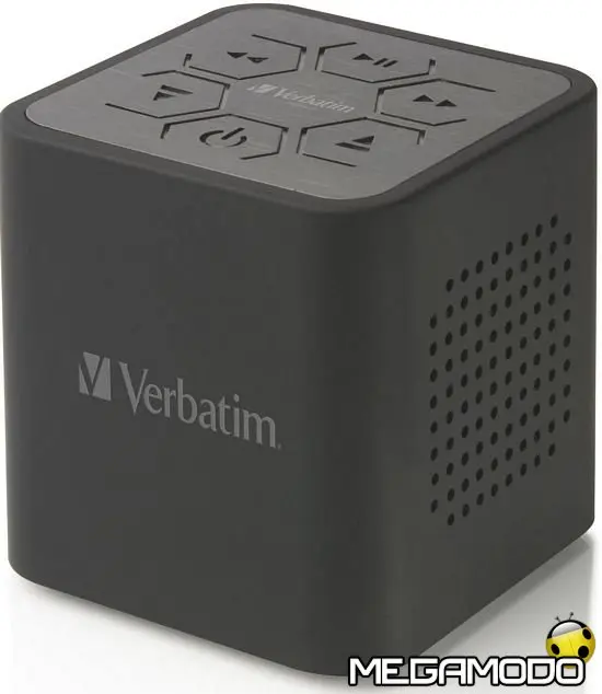 Verbatim Audio Cube, gli speaker Bluetooth