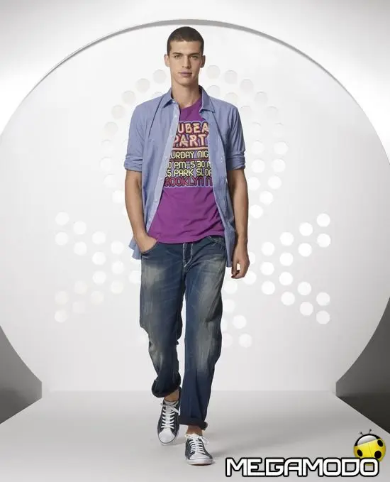 Benetton, collezione uomo primavera-estate 2010