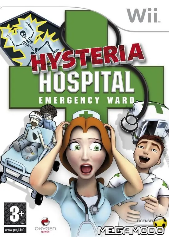 Hysteria Hospital per Nintendo Ds e Wii