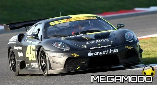 Valentino Rossi fa sul serio alla 6 0re di Vallelunga