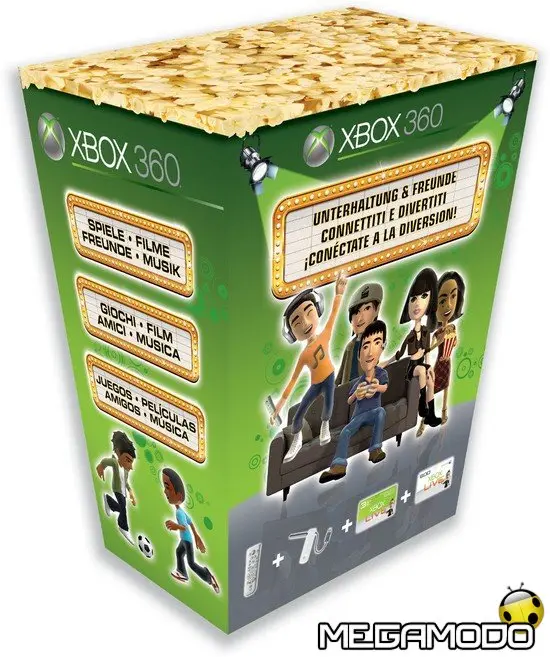 Sgranocchia un po' popcorn e divertiti con Xbox 360