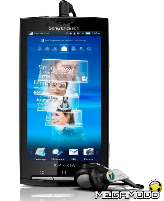 Sony Ericsson XPERIA X10, la comunicazione diventa intrattenimento