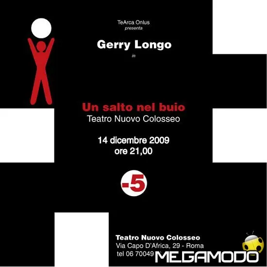 Un salto nel buio per Gerry Longo