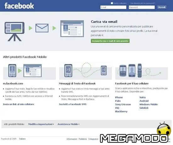 Wind lancia per prima in Italia il servizio Facebook SMS