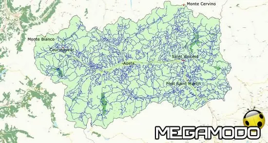 Garmin, sentieristica della Valle d'Aosta mappata su GPS