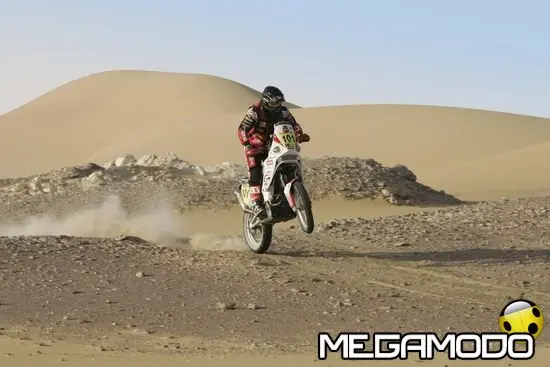 Alex Zanotti alla Dakar