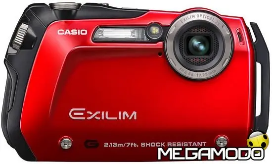 Casio EX-G1, resistente, impermeabile e antipolvere