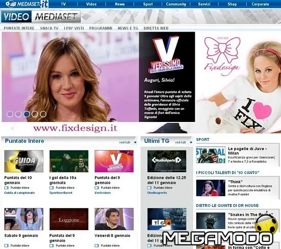 Tg5 in diretta web per rinnovare il portale Mediaset