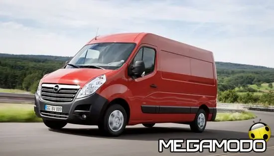 Opel Movano, il nuovo veicolo commerciale